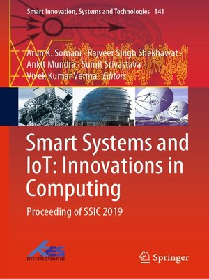 cover image of Smart Systems and IoT